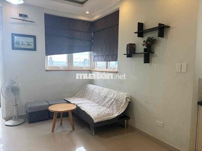 cho thuê căn hộ 1 phòng ngủ sát biển, Full nội thất, dọn vào ở ngay