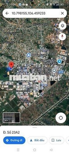 Bán đất mặt tiền 23A2 - KDC Tân Đức, liền kề khu công nghiệp
