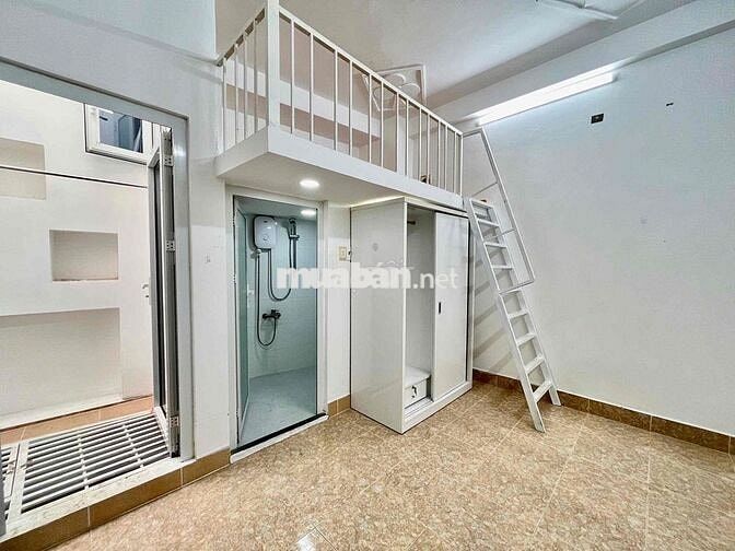 🏡Cho thuê phòng có gác 35m2 ngay gần Đh VLang CS2,3, Bình Thạnh