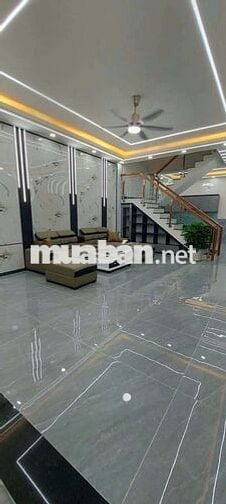 Bán nhà lầu 3PN DT 100m 2ty650 kcn nam tân uyên Hội Nghĩa Tân Uyên