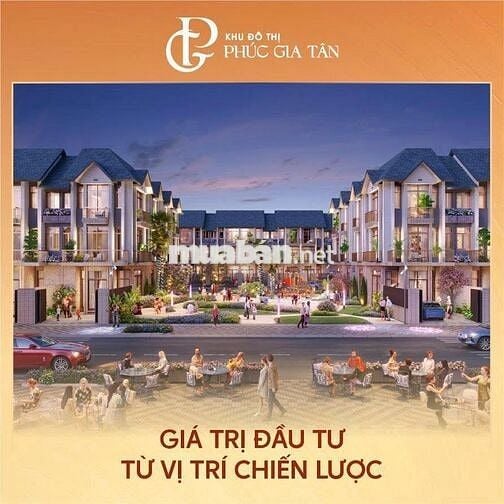 “Bán đất nền Phúc Gia Tân – hạ tầng hoàn thiện, sổ đỏ từng lô”