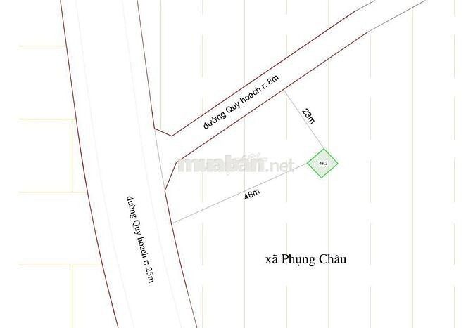 Chính chủ bán lô đất 48m2. Mt 6,7m, ôtô 7 chỗ qua nhà gần ĐHTDTT