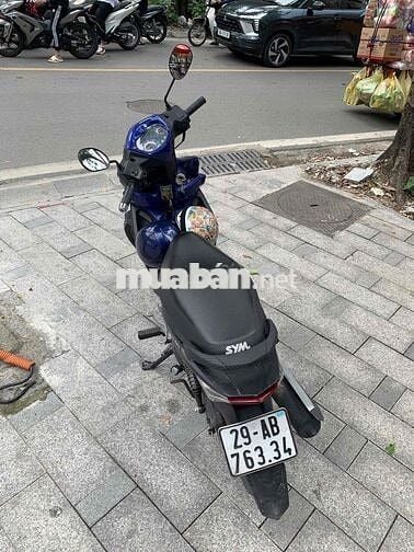 Bán xe Galaxy 50cc màu xanh vành đúc