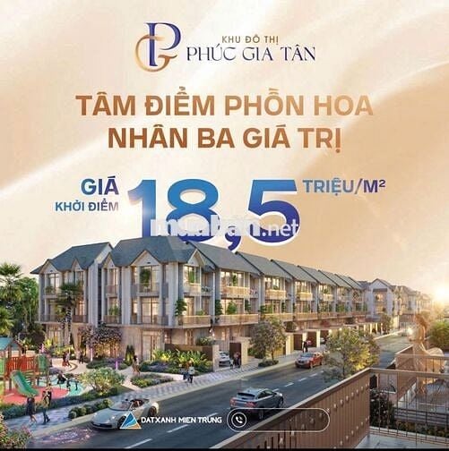 “Bán đất nền Phúc Gia Tân – hạ tầng hoàn thiện, sổ đỏ từng lô”
