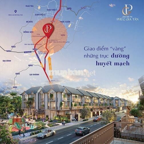 “Bán đất nền Phúc Gia Tân – hạ tầng hoàn thiện, sổ đỏ từng lô”