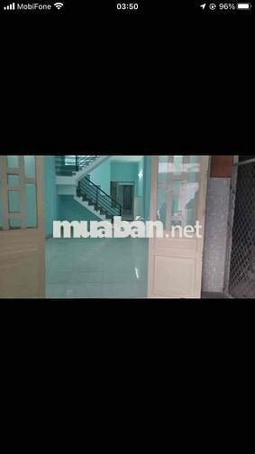nhà trệt lầu 3 pn 3 wc đg nhựa 8 m thông