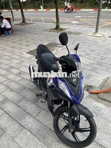 Bán xe Galaxy 50cc màu xanh vành đúc