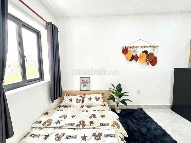 cho thuê Căn hộ mini Full nội thất - cửa sổ lớn - gần dương Bá Trạc