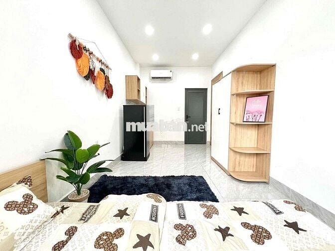 cho thuê Căn hộ mini Full nội thất - cửa sổ lớn - gần dương Bá Trạc