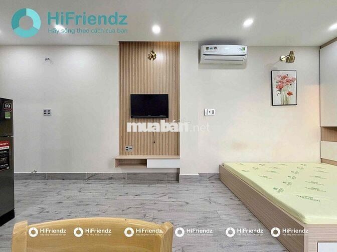 Cho thuê căn hộ ban công có máy giặt riêng trục đường Thống Nhất
