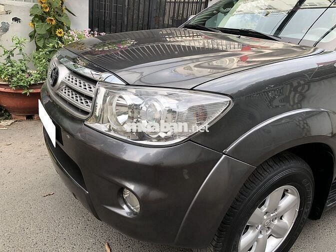 Fortuner 2012 số tự động, xám chì 2 cầu full