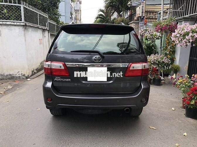 Fortuner 2012 số tự động, xám chì 2 cầu full