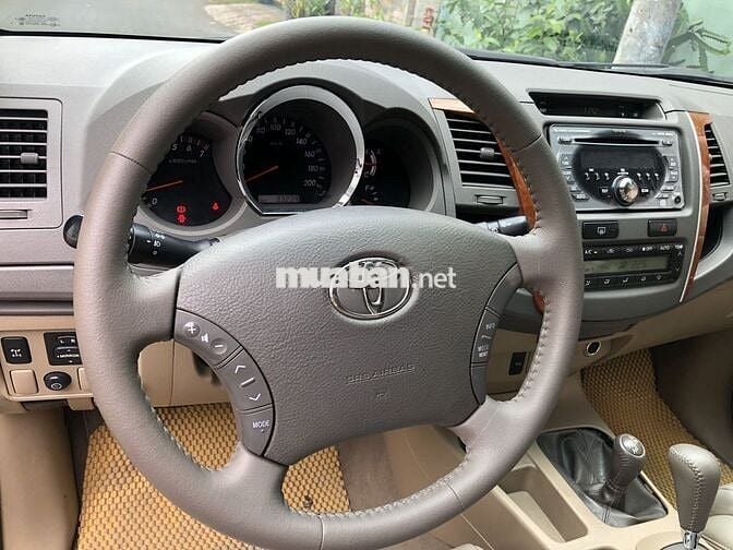 Fortuner 2012 số tự động, xám chì 2 cầu full