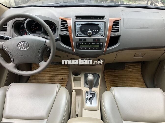 Fortuner 2012 số tự động, xám chì 2 cầu full