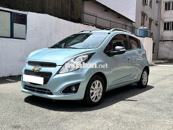 Spark LT 1.2 MT 2018, xanh, 31.000 km, 142tr
