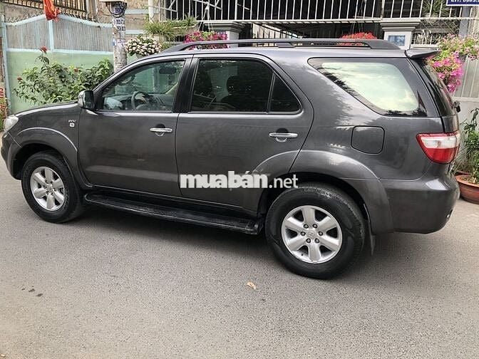 Fortuner 2012 số tự động, xám chì 2 cầu full