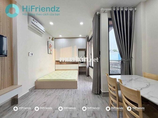 Cho thuê căn hộ ban công có máy giặt riêng trục đường Thống Nhất