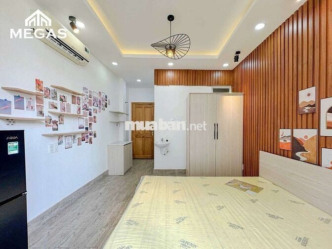 Cho thuê Căn hộ mini Studio ban công Full nội thất Gần Lottemart
