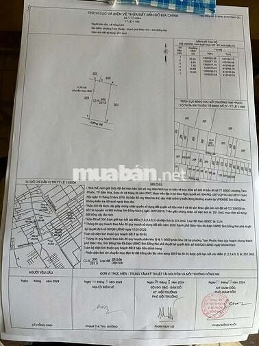 Bán đất thổ cư 10x25 đường nhựa 6m ngay lục quân 2