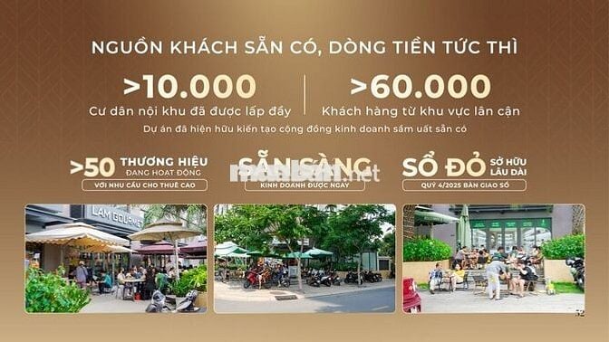 Bán shophouse khối đế PiCity High Park
