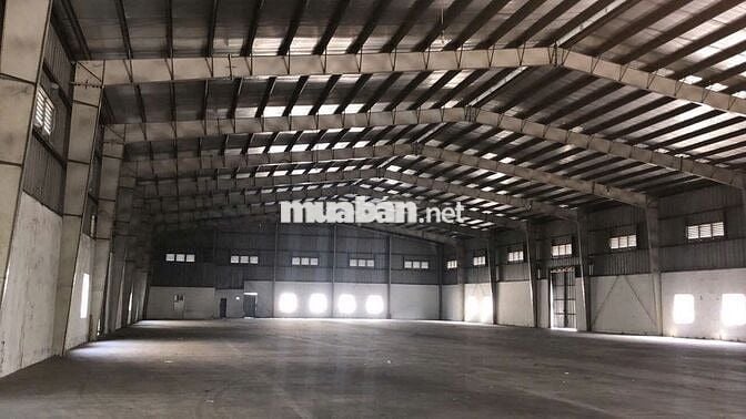 CHo thuê kho xưởng đường Quốc lộ 1A tổng dtsd 1270m2 chưa tính sân