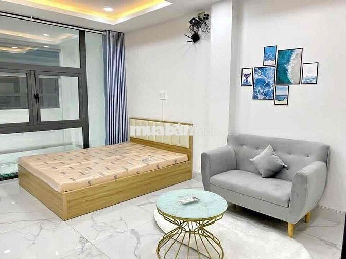 STUDIO 30M² NGUYỄN HỮU HÀO Q4, FULL NT, MÁY GIẶT RIÊNG, GIÁ 7TR/THÁNG