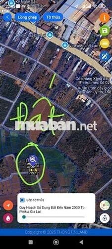 Kẹt Tiền bán -1000m2 - 300Triệu tại TP Pleiku cách QL19 300M