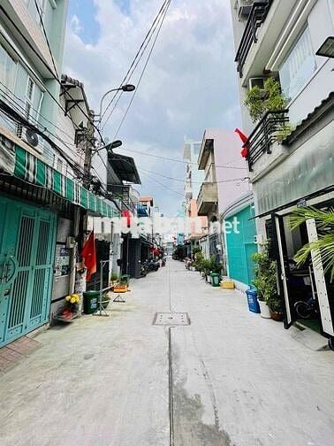 Nhà hẻm xe tải đường Bình Trị Đông, xây mới 2 Tấm, khu nhà dân trí cao