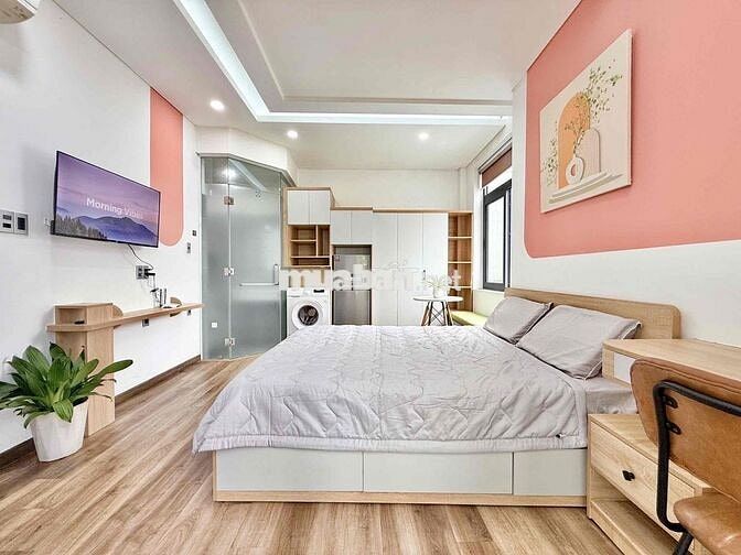 Căn Hộ Studio Ban Công, Giặt Riêng, Full NT Gần Viettel Tower - Quận 3