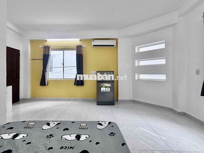 Căn hộ CC full nội thất cửa sổ lớn khu  ĐH Bách Khoa - HUFLIT