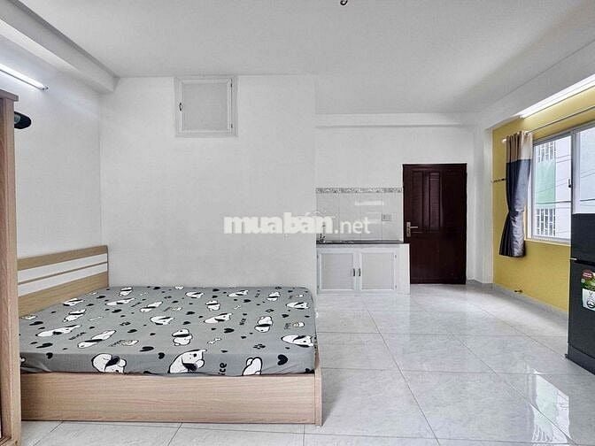 Căn hộ CC full nội thất cửa sổ lớn khu  ĐH Bách Khoa - HUFLIT