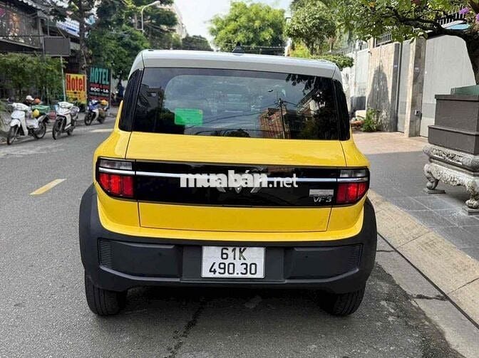 VinFast VF3 2024 Vàng Thuê pin xe đẹp như mới