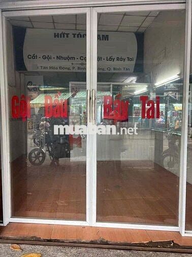 Cho thuê nhà mặt tiền Tân Hòa Đông, P.B.T.Đông, Q.Bình Tân giá 10tr