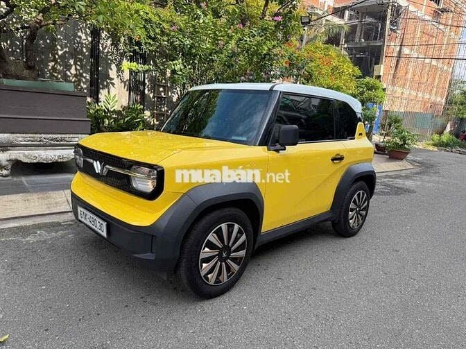 VinFast VF3 2024 Vàng Thuê pin xe đẹp như mới