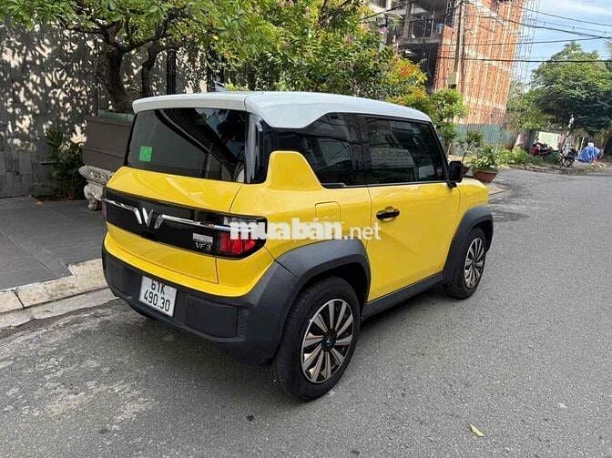 VinFast VF3 2024 Vàng Thuê pin xe đẹp như mới