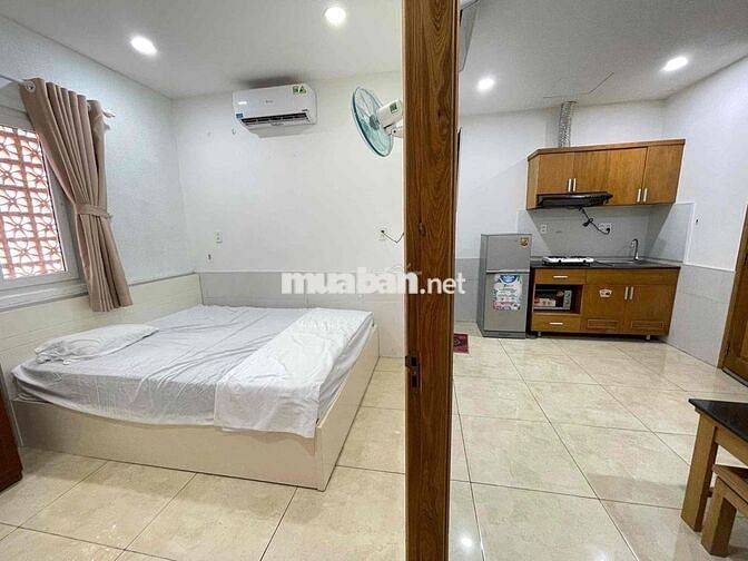 🔥 Căn hộ Studio Tách bếp – Full nội thất, cửa sổ thoáng mát