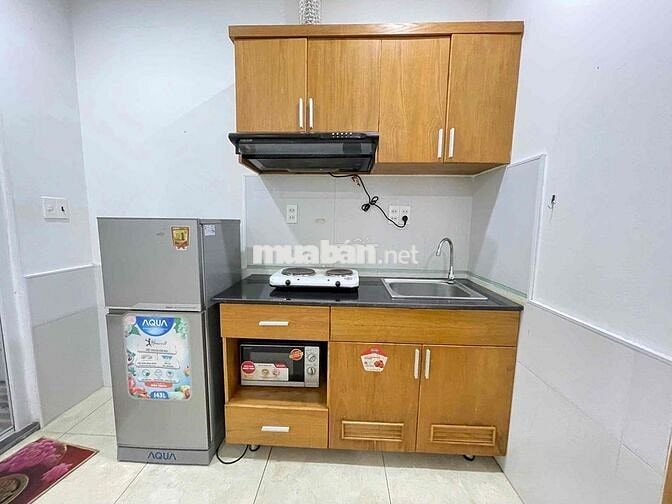 🔥 Căn hộ Studio Tách bếp – Full nội thất, cửa sổ thoáng mát