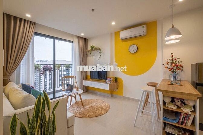 Chính chủ cần cho thuê căn hộ 1N+ 47m2, hướng ĐB, full đồ vinhomes ocp