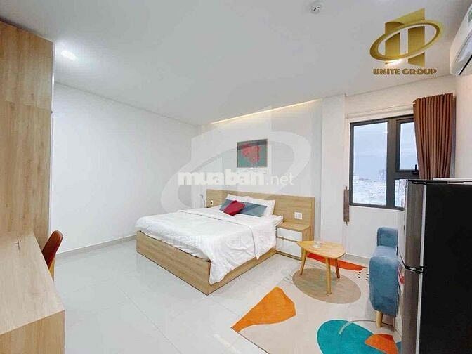 Cho thuê căn hộ Studio Cửa sổ Q4 gần ĐH Luật, ĐH Nguyễn Tất Thành