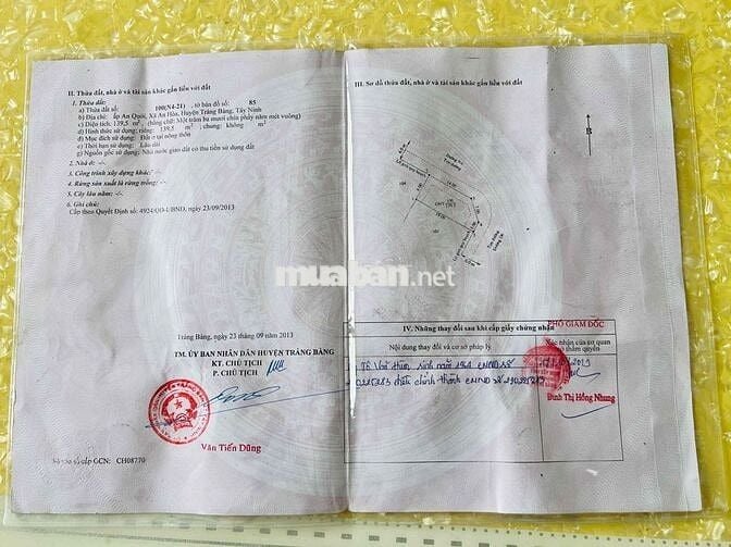 BÁN GẤP LÔ GÓC 2 MẶT TIỀN – ĐƯỜNG NHỰA 10M – KHU TÁI ĐỊNH CƯ KCN THÀ