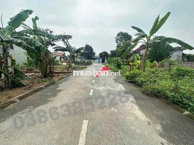 62m thổ cư Hoà Lạc, Hà Nội. Đất vuông vắn, đường thông, ô tô đõ cửa