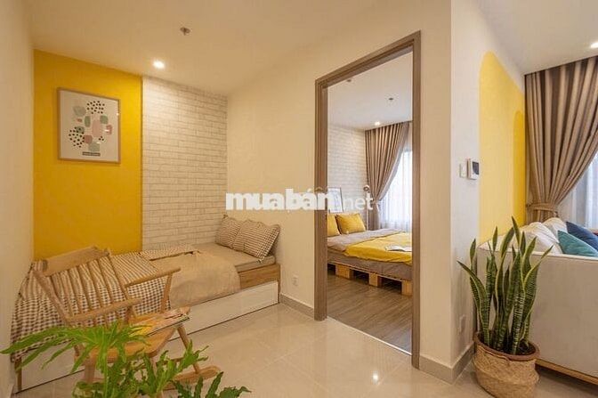 Chính chủ cần cho thuê căn hộ 1N+ 47m2, hướng ĐB, full đồ vinhomes ocp
