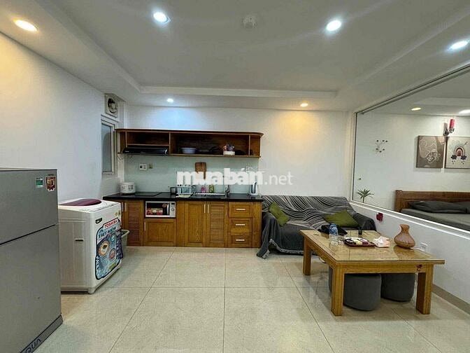 CĂN HỘ TÁCH BẾP 1PN FULL NỘI THẤT 40M2 CỰC RỘNG Ở HOÀ HƯNG QUẬN 10