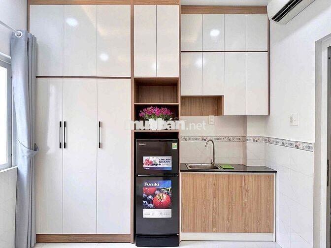 🔥TRỐNG LẠI PHÒNG STUDIO CỬA SỔ TRỜI_FULL NỘI THẤT✨GẦN UEH - VĂN HIẾN ✅
