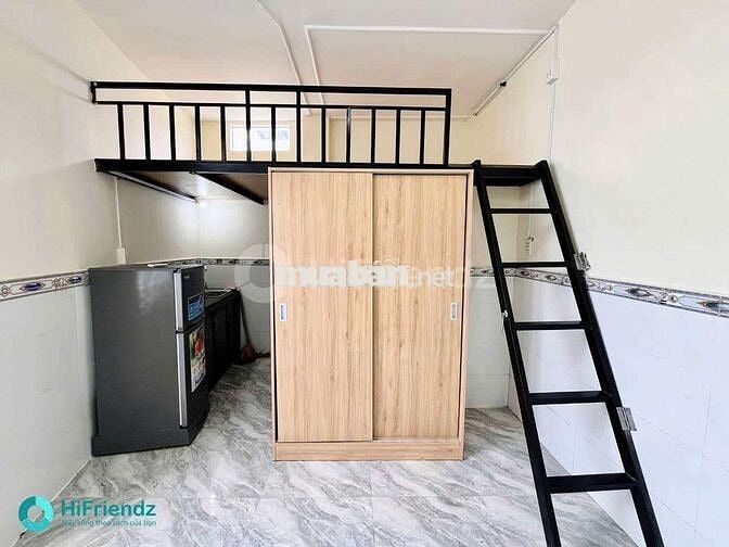 Cho thuê phòng trọ có gác ở Lê Văn Sỹ full nội thất