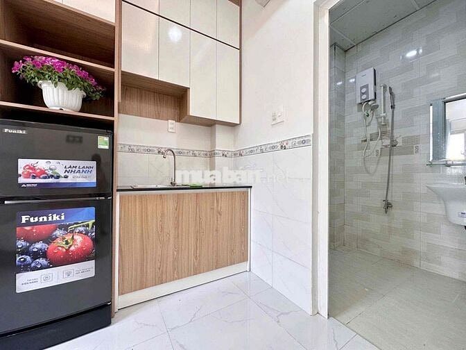 🔥TRỐNG LẠI PHÒNG STUDIO CỬA SỔ TRỜI_FULL NỘI THẤT✨GẦN UEH - VĂN HIẾN ✅
