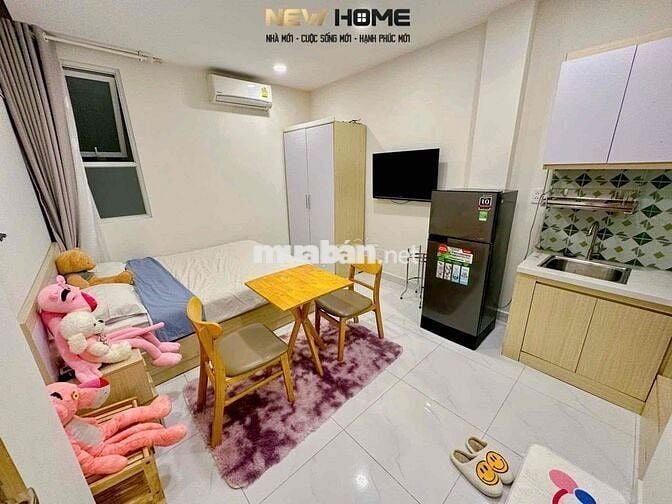 Căn hộ Studio Full Nội thất Đẹp | Gần Đại học Văn Lang, Hutech