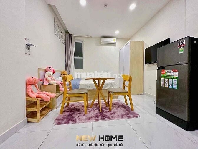 Căn hộ Studio Full Nội thất Đẹp | Gần Đại học Văn Lang, Hutech