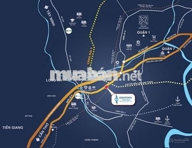Bán gấp căn hộ 2PN tại Destino Centro, 1tỷ395, 50m2, bank hỗ trợ 70%