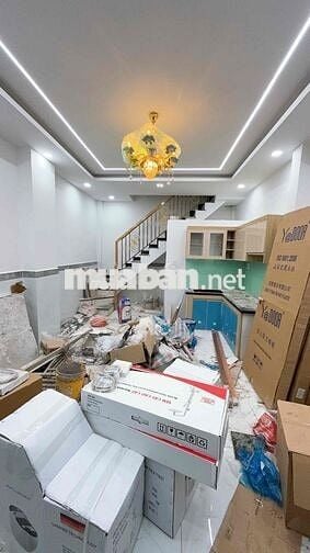 Siêu Phẩm Mới Xây Dựng Giáp Quận 6 Diện Tích Đẹp 4.3m x 8m , 2PN 2WC H